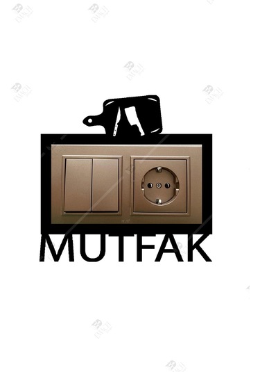 Mutfak Ahşap İkili Priz Çerçevesi Dekorasyon