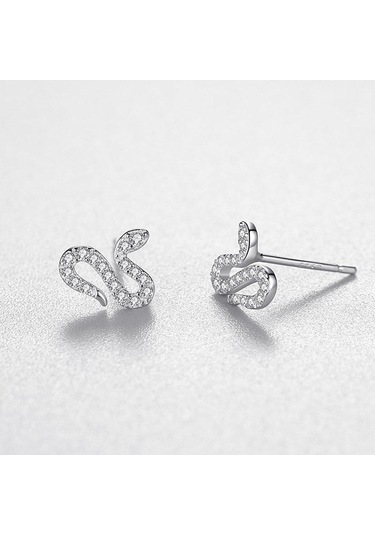 Tancise 925 Ayar Gümüş Zirkon Küpe Damla Küpe Kadınlar Için Düğün Hediyeleri