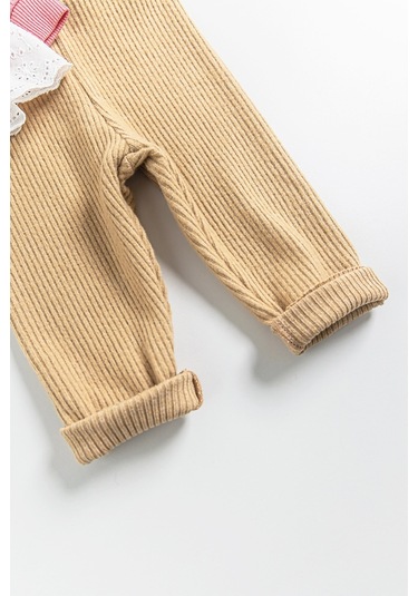 Güpür Detaylı 2'li Kız Bebek Takım 001