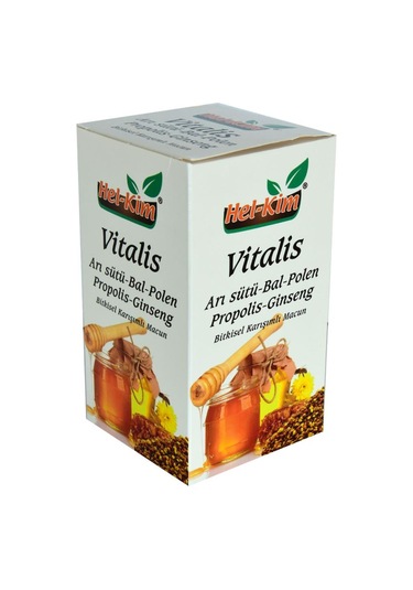 Hel-Kim Vitalis Arı Sütü Bal Polen Propolis Ginseng Macunu 780gr