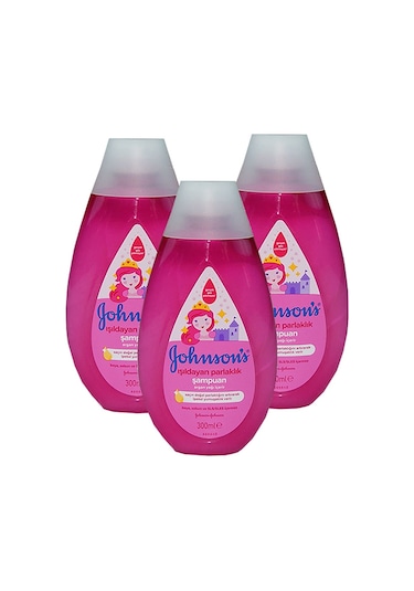 Johnson's Baby Işıldayan Parlaklık Bebek Şampuanı 3 x 300 ML