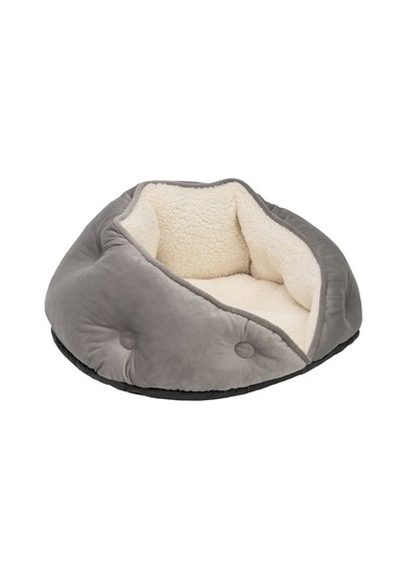 Pet Comfort Paris Kedi Ve Köpek Yatağı Gri 60cm