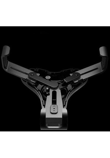 Siyah Yeni Evrensel Yerçekimi Araba Hava Firar Montaj Braketi Cep Telefon Standı Tutucu Beşik Mobil Aksesuarları