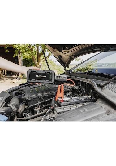 Michelin Mjs160 12volt 2000amp Lityum Polimer Akü Takviye + Powerbank + Led Lamba