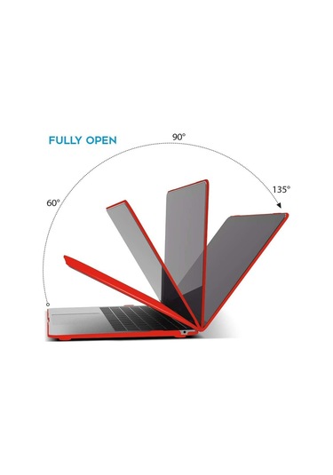 Macbook Uyumlu Pro 13.3" M2 2022 2020 A2251 A2289 A2338 Kılıf Mat Ön Arka Kapak 001