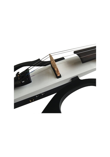 Kınglos Kng Sdds-1802 Elektro Keman  4/4 Kutulu Beyaz