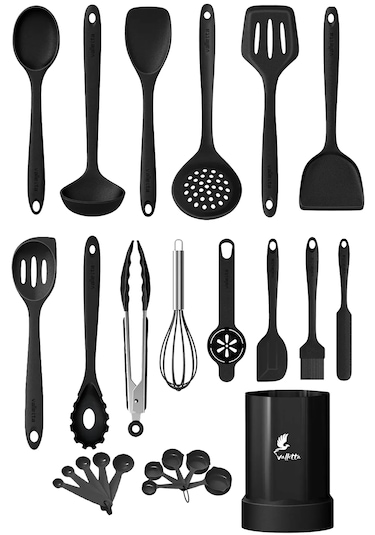 Vallettamaracas Isıya Dayanıklı Silikon Spatula Seti 25 Parça