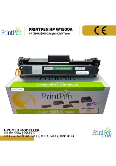 Prıntpen Hp W1500a 150a 1k Uyumlu Toner