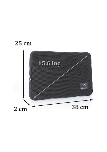 Case Club 15.6'' File Sünger Apple Uyumlu MacBook ve Laptop Kılıfı