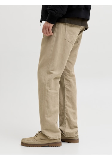 Erkek Bol Kalip Pantalon - Chris - 12293296 Lemon Pepper