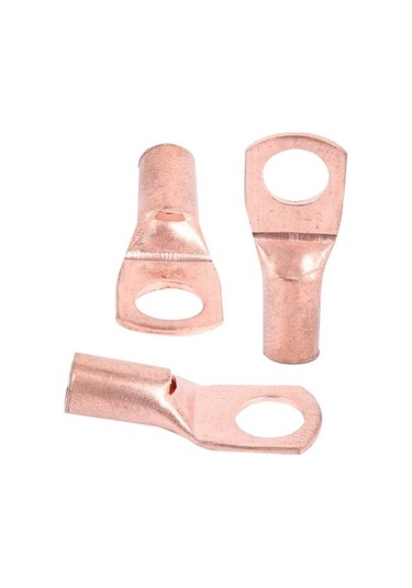 Novahub 50 Adet Sc6-6 Bakır Pabuç Terminali, Soğuk Preslenmiş Kıvrım Konnektörler, İnvertör Ve Akü Uygulamaları İçin