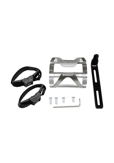 Pazly Çok Renkli Alüminyum Bisiklet Su Şişesi Tutucu Kafesi, Montajlı Cıvatalarla, Kadronuza Uygun Çok Renkli