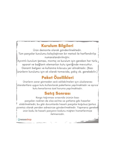 Nesse Shop Çok Amaçlı Dolap Kurulumu Kolay Ve Kaliteli