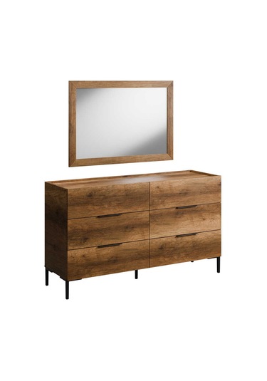 Oryana Ayna - Oslo Ceviz 68x98x2 Cm Ceviz