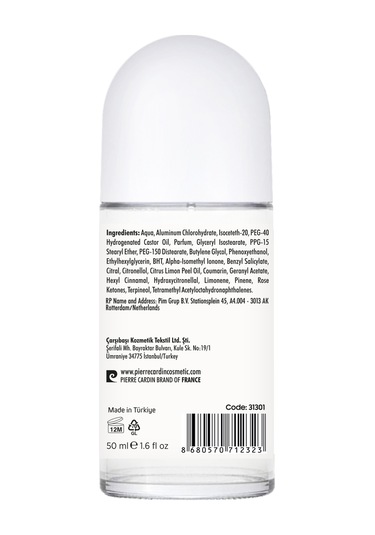 Pierre Cardin Rythm Of Life Kadın Roll-On Deodorant 50 ML