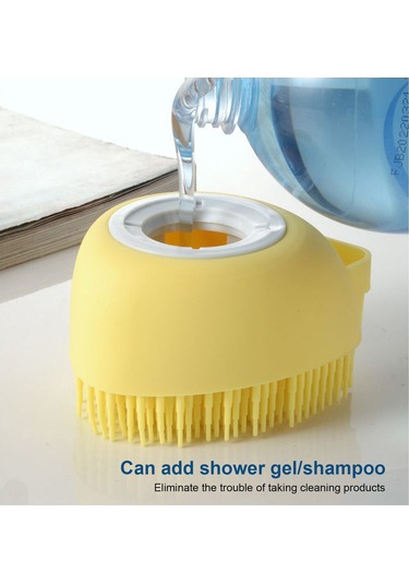 Vkemall Güvenli, Kullanışlı Ve Kompakt Vücut Fırçası - Mavi, Pembe, Sarı Renk Seçenekleri - 1 Adet