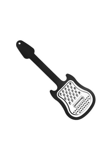 Dancemonkey Yaratıcı Ev Gitar Paslanmaz Çelik Dilimleyici-siyah Siyah