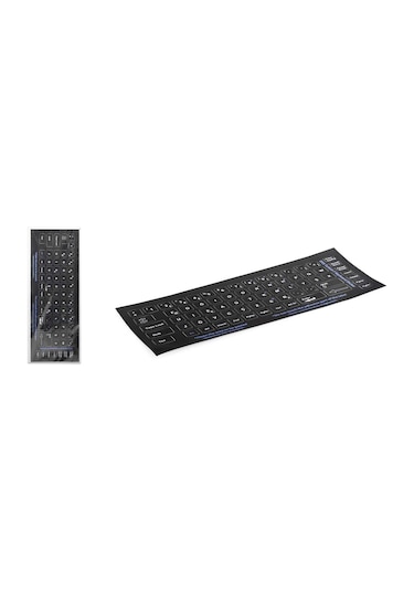 Emh Store Klavye Stıcker Tuş Takımı Türkçe F Siyah Hdx8259