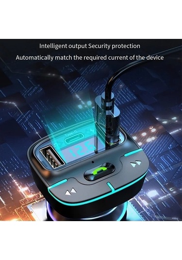 Moly Bluetooth 5.4 Fm Verici Araba Mp3 Müzik U Disk, Eller Serbest, Xiaoguang, N11'de İndirimli