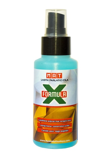 Formulax Mat Lastik Parlatıcı Koruyucu Sprey 250 Ml Mavi
