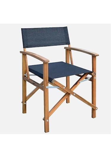 Katlanır Bahçe Sandalyesi, Balkon Sandalyesi, Teras Sandalye Kahverengi