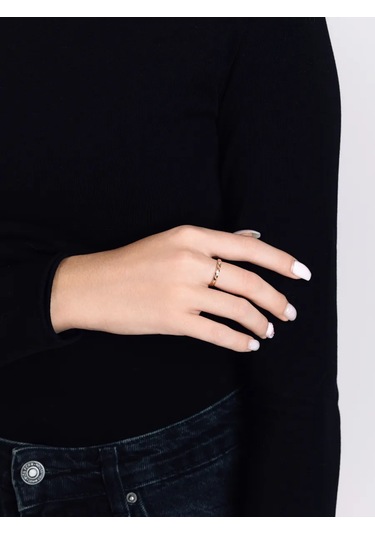 Voznesenskij Uvelirnyj Zavod 925 Ayar Gümüş "koru Ve Müstafa Kıl" Altın Kaplamalı Yüzük 272518978 Altın