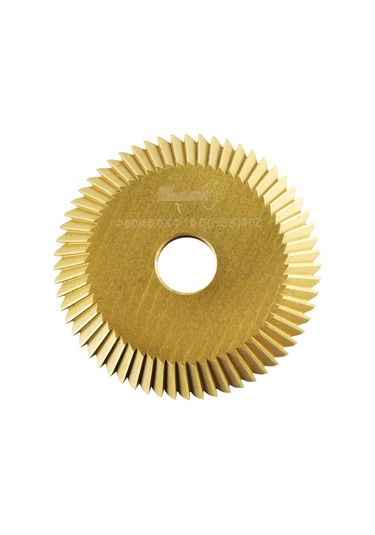 Konesam Altıgen Anahtar Kesme Makinesi İçin Hss Plaka, Tin Kaplama, 60mm Çap, 16mm İç Çap, 6mm Kalınlık, 90 Diş, 1 Adet