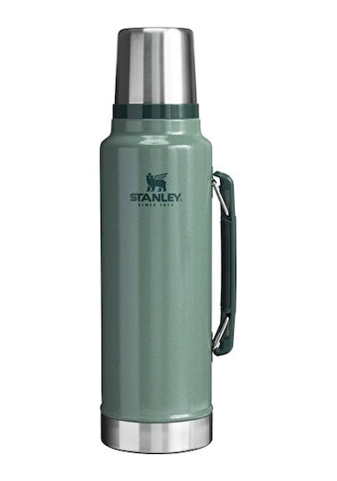 Stanley The Legendary  Klasik Vakumlu 1.4 L Çelik Termos Koyu Yeşil