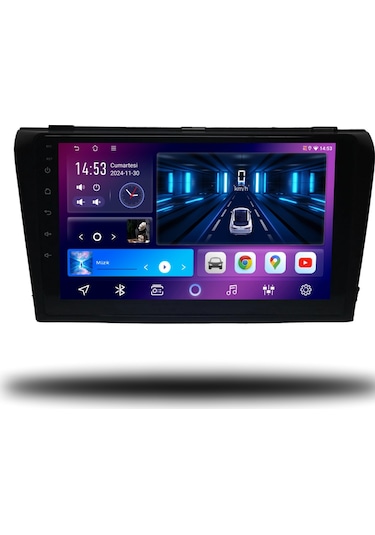Caros Mazda 3 2004-2009 Uyumlu Android Multimedya 4gb Ram 32gb Hafıza 9"