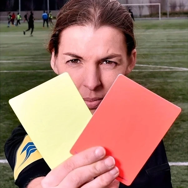 Elmpaly Polychromatic Futbol Hakem Ve Koç Seti Dayanıklı Pvc Kırmızı Sarı Kart Düdük