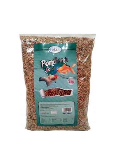 Ekol Pond Stick Color Koi Ve Japon Balık Yemi 1 Kg