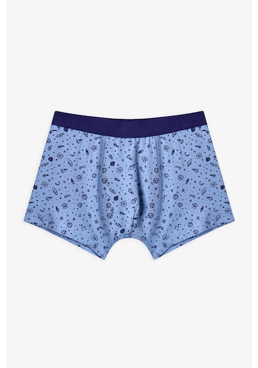 Penti Mavİ Erkek Çocuk Cosmic 3'lü Boxer