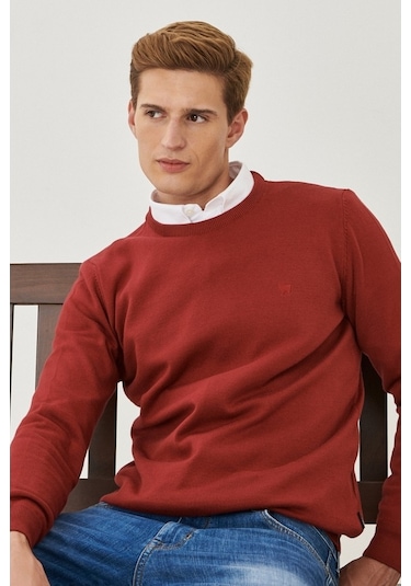 Wrangler Erkek Kazak W8A02PX2G 600 Kırmızı