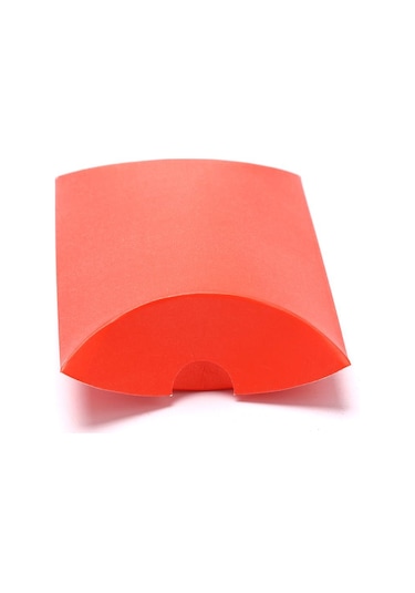 Siyah 50 Adet/grup Mevcut Kese Kraft Hediye Çantası Noel Yastık Şekli Kağıt Şeker Kutuları