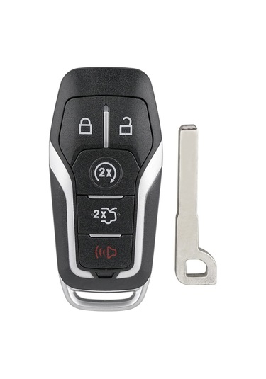 Yifomall Ford Lincoln 5 Tuşlu Akıllı Anahtar - 902 Mhz, 49 Çip, M3n-a2c3124330, Motoru Uzaktan Başlatma, Kilitleme Sadece Düğme Başlatmalı Araçlar