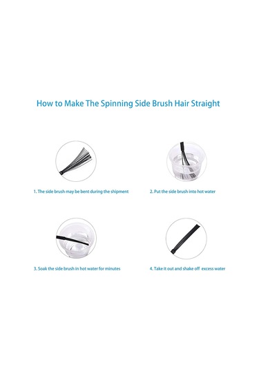 Amigaelegant Ilife V9 / V9 Pro / G9 / G9 Pro Robot Süpürge İçin Yan Fırça