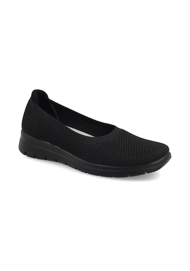 Babet Kadın 27 B39 Kq Fly Flot Cloth Woman Shoe Black Null Siyah