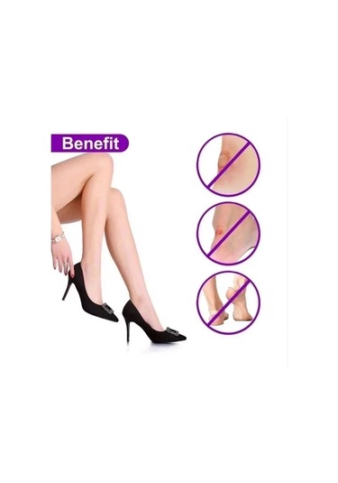 Mirat Pembendom İçermeyen Ayakkabı Topuğu İçin Jel Yastık, 1 Çift 339847283