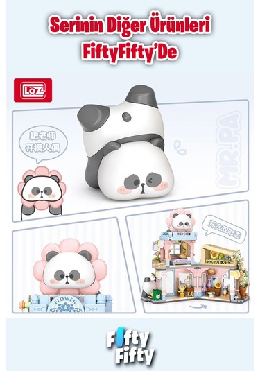 Loz Mr.pa Serisi Çiçek Dükkanı 810 Parça Oyuncak Yapım Seti Fflz-7202