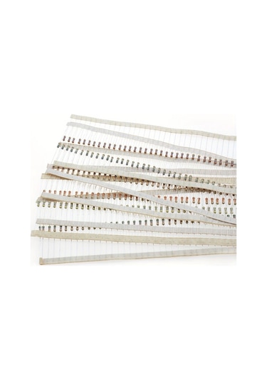 Honeybeeshop 50 Değer 2500 Adet Karbon Film Direnç Kiti 1 4w 5 Tolerans 1 Ohm 10m Ohm Elektronik Projeler Çok Yönlü Dayanıklı Kararlı