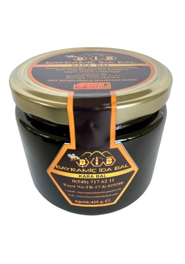 Bayramiç İda Bal Kara Bal 425 G