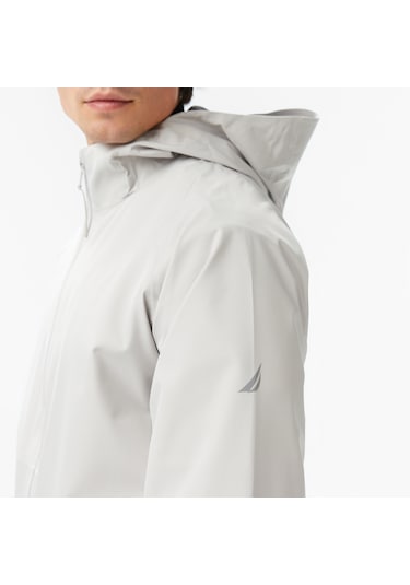 Nautica Regular Fit Erkek Gri Yağmurluk 026 J57044t Gri