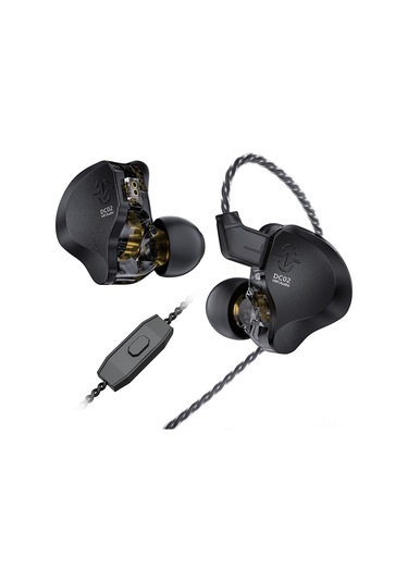 Yaozixa Ccz Solo Kablolu Dinleyici: Girişli Tip, Hıfı Ses Kalitesi, Gürültü Engelleme, Mikrofonlu, Siyah - Spor Ve Müzik Severler İçin