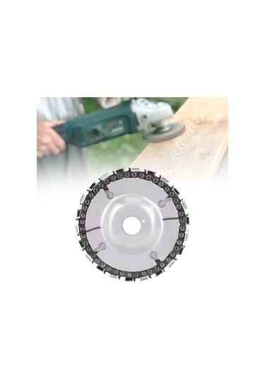 Lemestar 4 İnç 22 Dişli Ahşap Kesici Zincir Diski - Açı Taşlama İçin Ahşap, Plastik, Buz Kesim Ve Oymak Uygulamaları