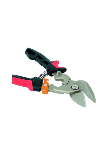 Fiskars 1027211 Powergear Metal Levha Makası -Offset Sol Kesim