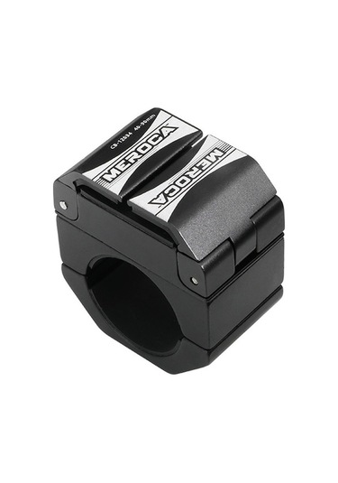 Halka Şekli Bisiklet Alüminyum Alaşımlı Cep Telefonu Tutucu Motosiklet Navigasyon Braketi Siyah Siyah Siyah