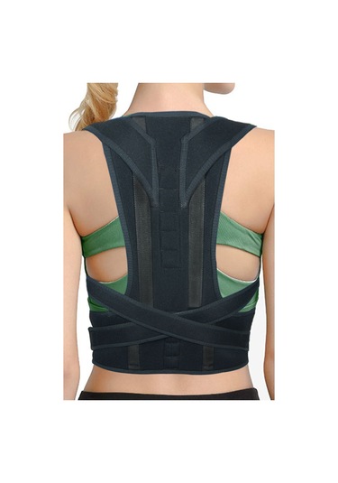 Dik Duruş Korsesi Balenli Ve Manyetik Özellikli Bel Sırt Korsesi Kadın Erkek Korsesi