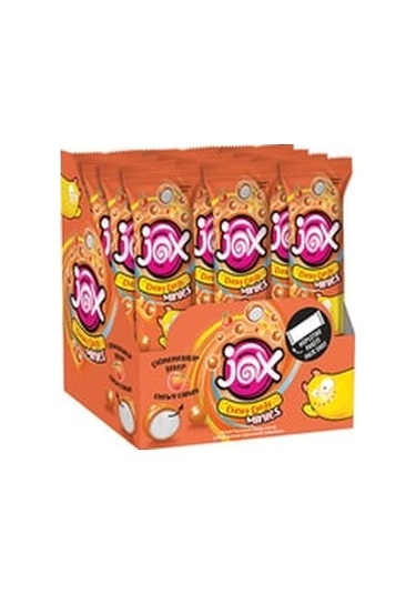 Jox Minies Şeftali Aromalı Çiğnenebilir Draje Şekerleme 24 x 10 G