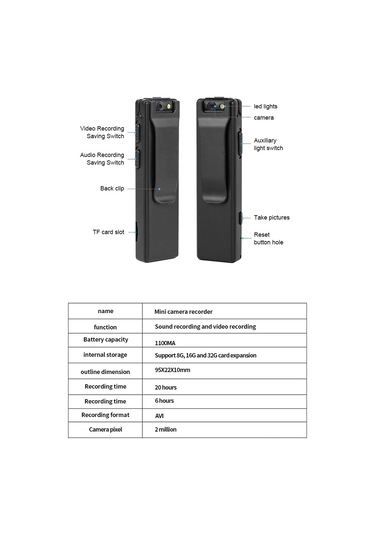 Geeksen Z3 Metal Spor Kamera: 1080p Geniş Açı, Dış Etkinlikler İçin Kayıt Cihazı, Fotoğraf-video-kayıt, Sırt Klipsli Tahsisli Pil