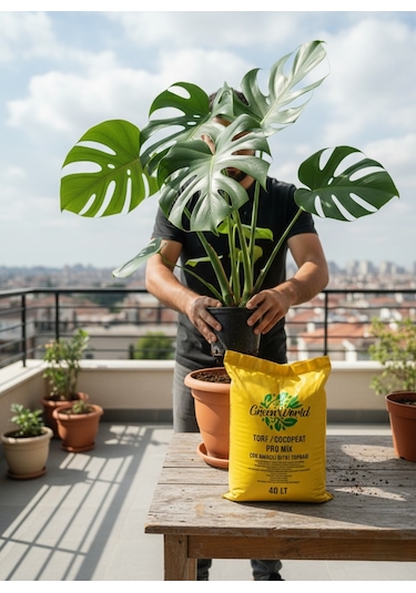 40 Litre İthal Çok Amaçlı Bitki Toprağı Torf Cocopeat Kokopit